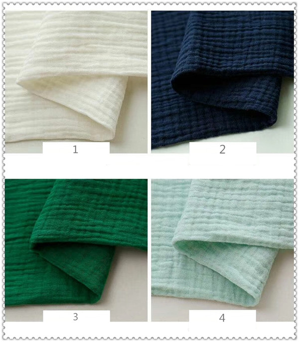 Double Layer Cotton Gauze Fabric